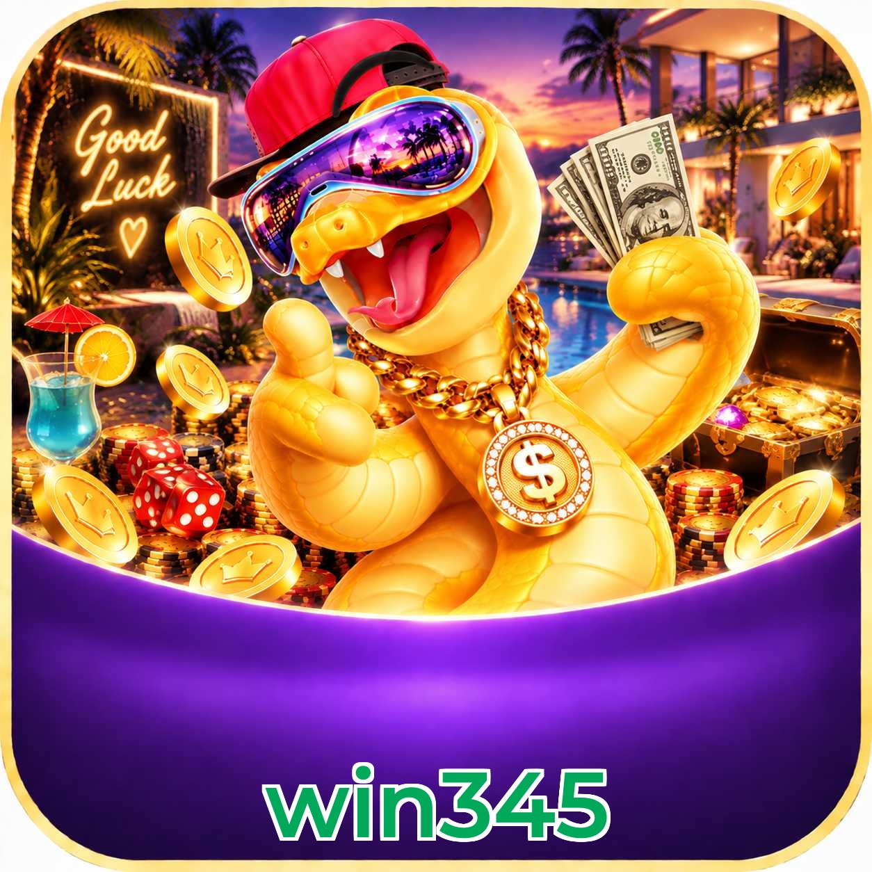 Interface mobile com Plushie Frenzy win345